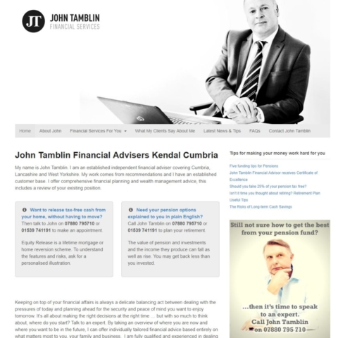 John Tamblin Financial Advisers Kendal